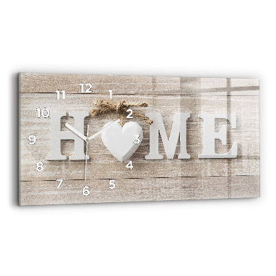 Üvegóra vízszintesen 60x30 Ház felirat