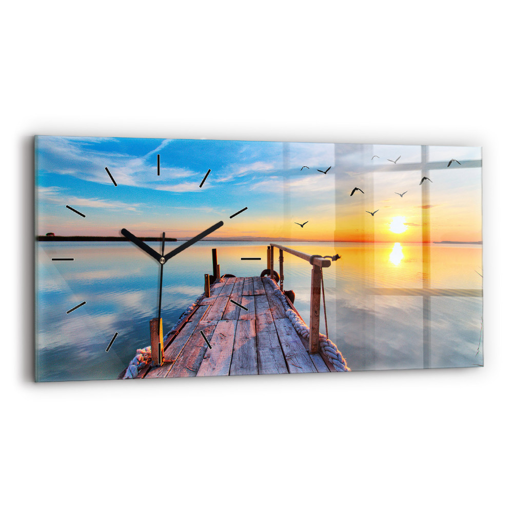 Üvegóra vízszintesen 60x30 Tó híd