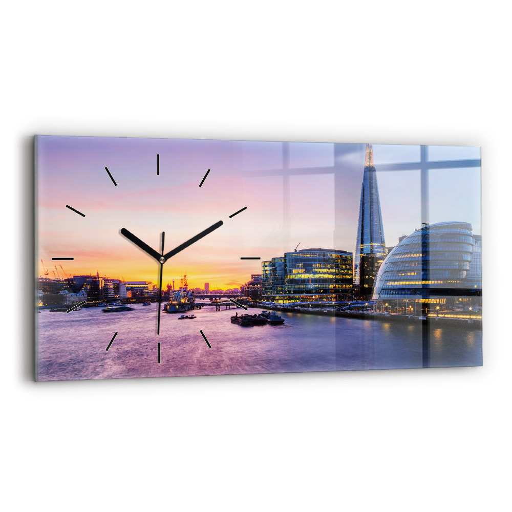 Üvegóra vízszintesen 60x30 London látképe