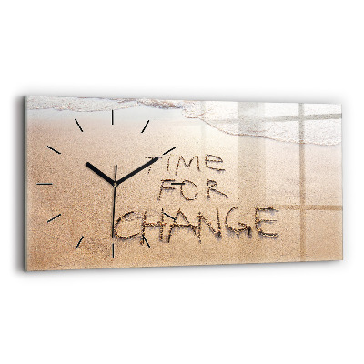 Üvegóra vízszintesen 60x30 Idézet a tengerparton