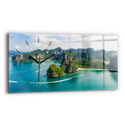 Üvegóra vízszintesen 60x30 Sziget Thaiföldön