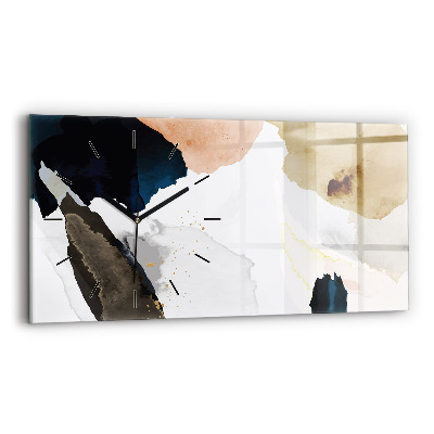 Üvegóra vízszintesen 60x30 Foltok absztrakt