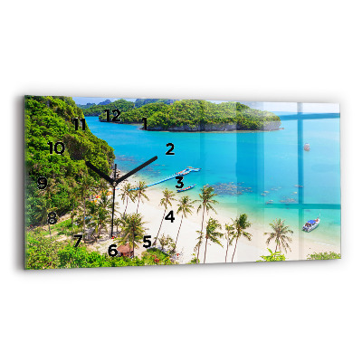 Vízszintes üvegóra 60x30 Nemzeti park Thaiföldön