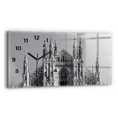 Vízszintes üvegóra 60x30 Duomo Di Milano székesegyház