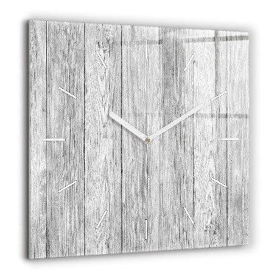 Négyzet alakú üvegóra 60x60 Fából készült panelek