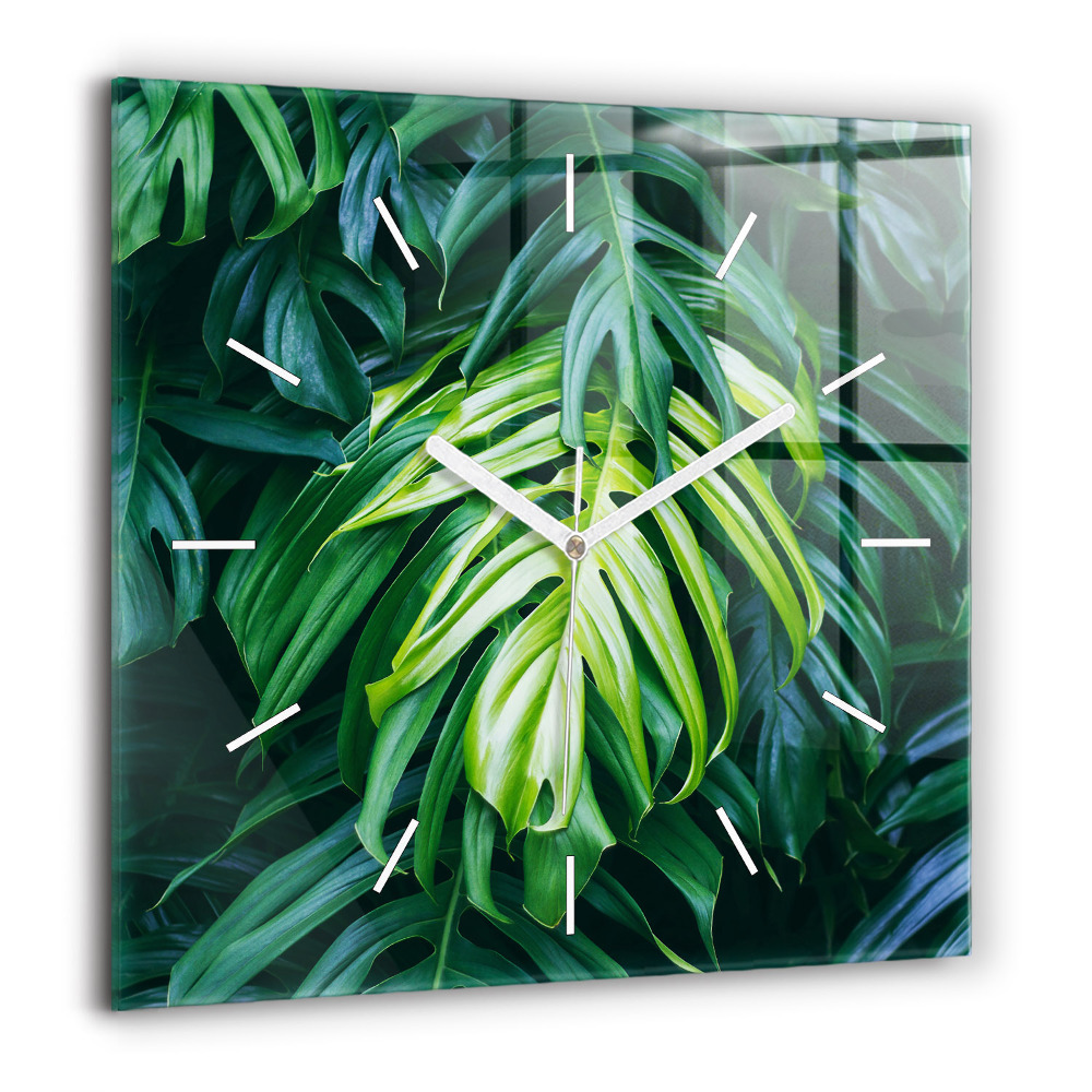 Szögletes üvegóra 60x60 A természet trópusi oldala