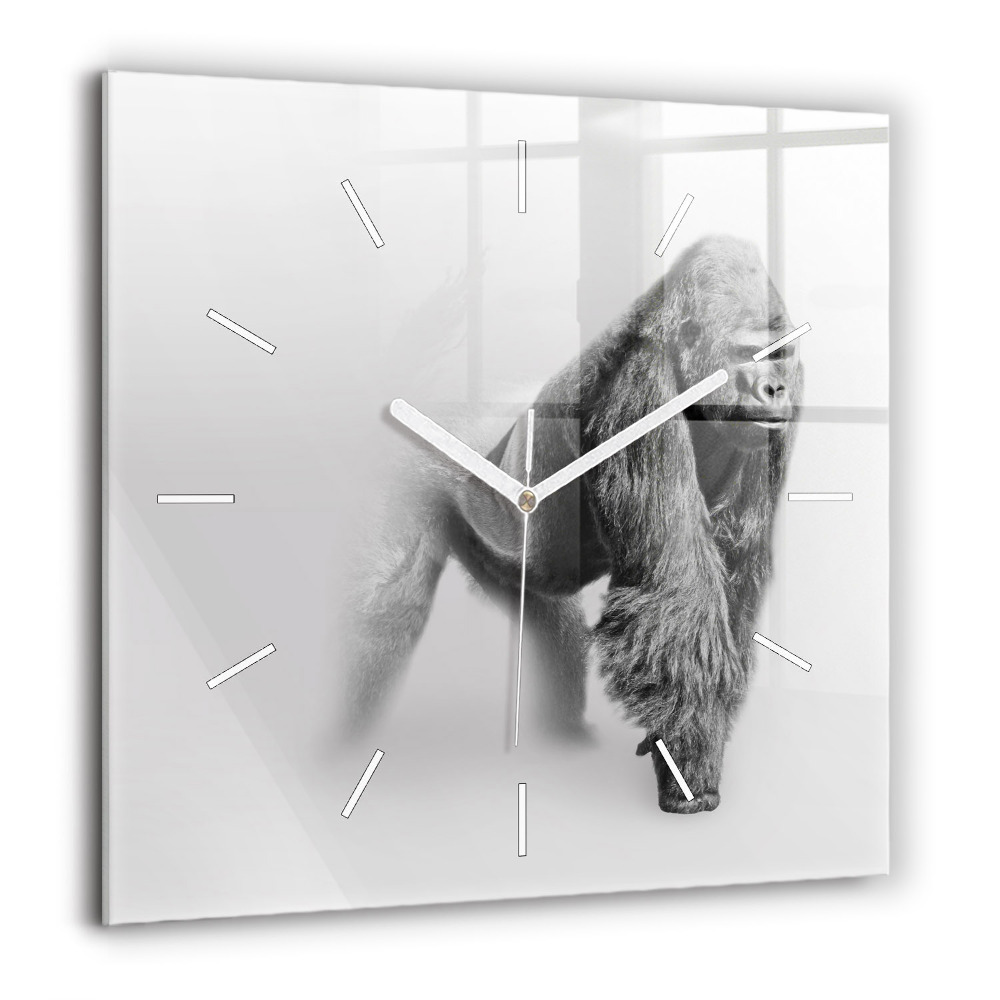 Szögletes üvegóra 60x60 Állati művészeti gyűjtemény