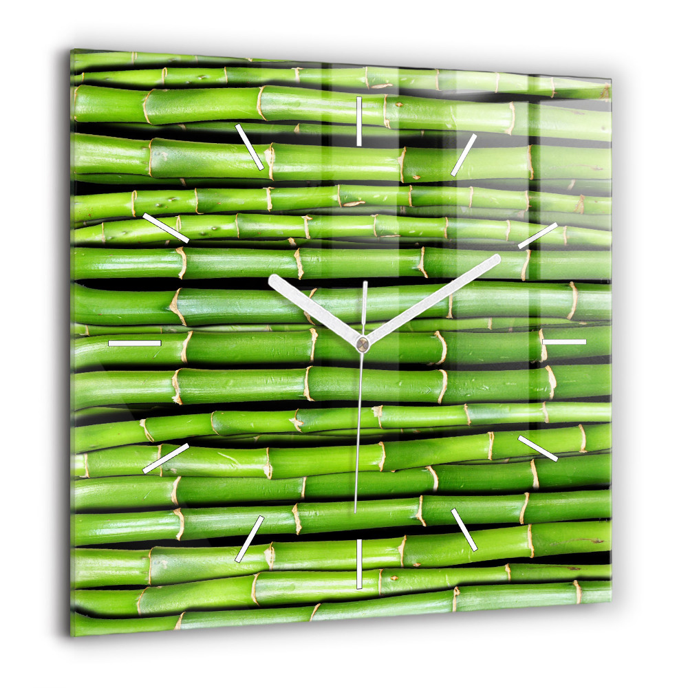 Szögletes üvegóra 60x60 Ázsiai bambusz