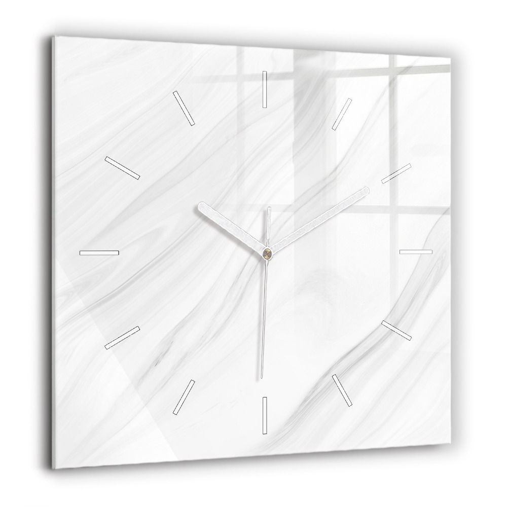 Négyzet alakú üvegóra 60x60 Dekoratív márvány