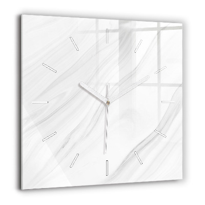 Négyzet alakú üvegóra 60x60 Dekoratív márvány