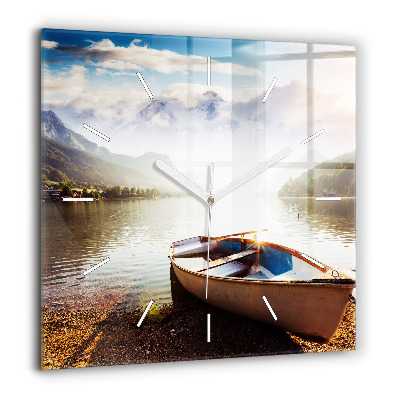 Szögletes üvegóra 60x60 A tóra néző kilátás