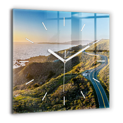 Szögletes üvegóra 60x60 San Francisco út