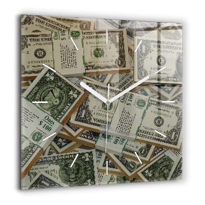 Szögletes fali üvegóra 60x60 1 amerikai dollár