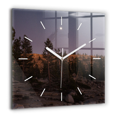 Négyzet alakú üvegóra 60x60 A Yosemite köves útja