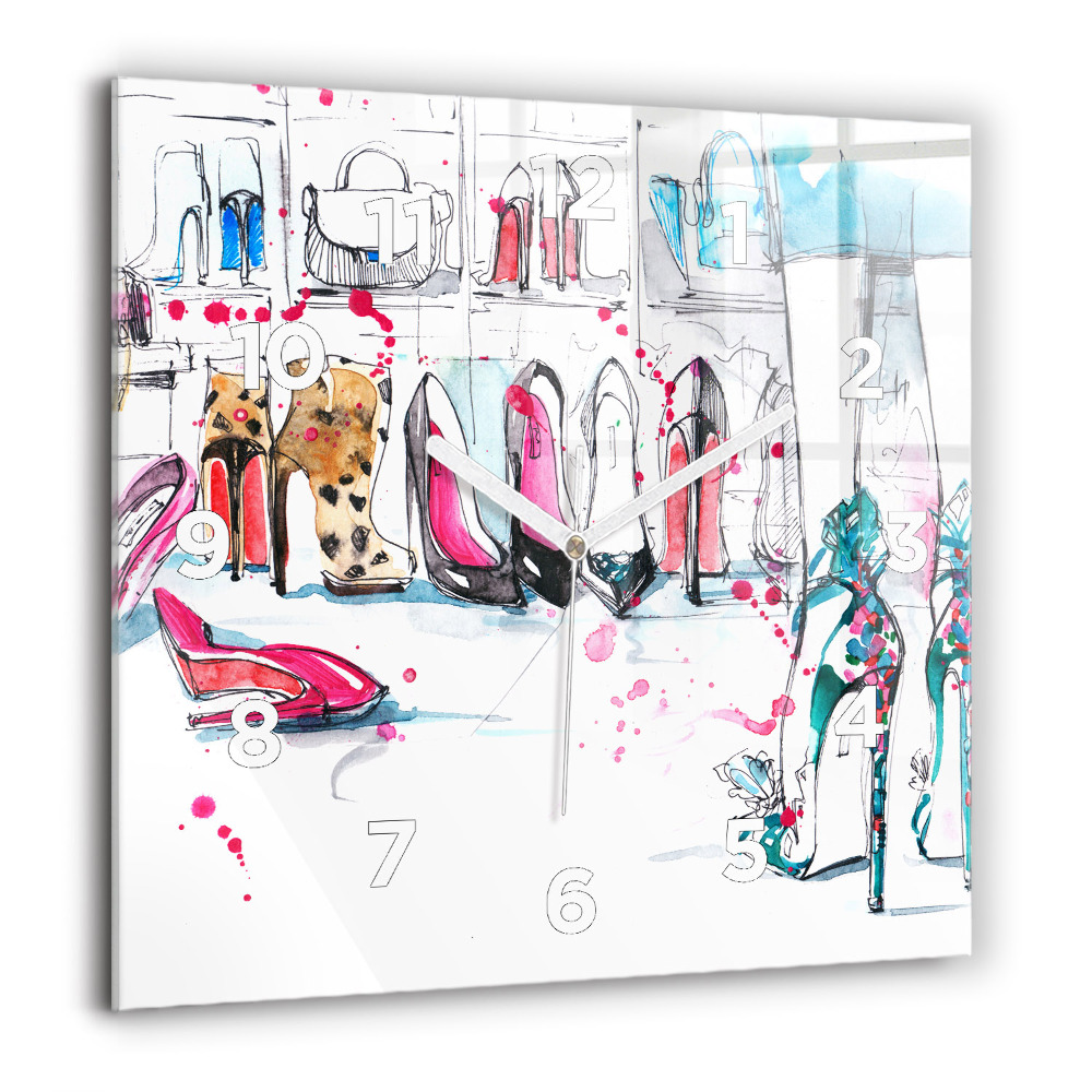 Négyzetes üvegóra 60x60 A nőiesség eleme