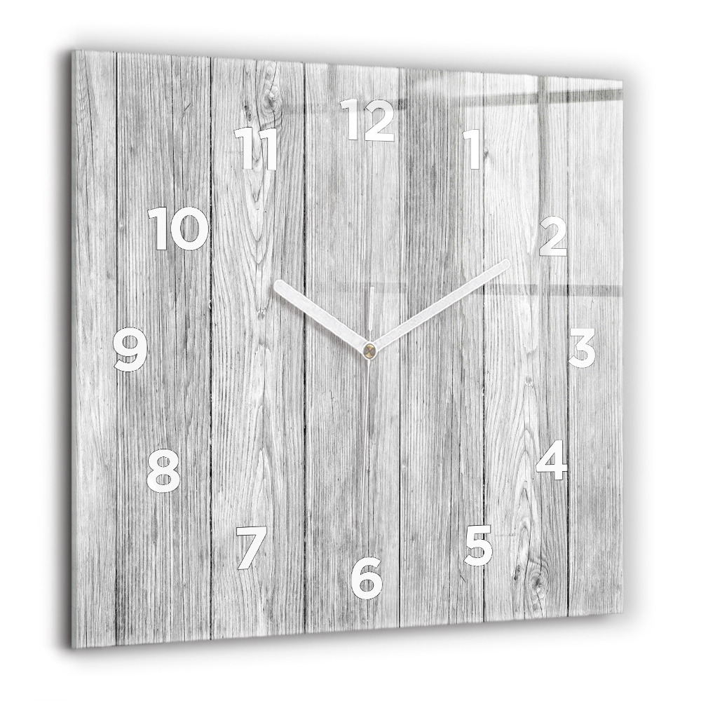 Négyzet alakú üvegóra 60x60 Fából készült panelek