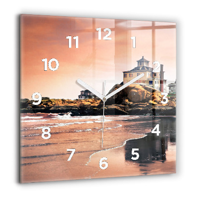 Szögletes fali üvegóra 60x60 Sherman partja