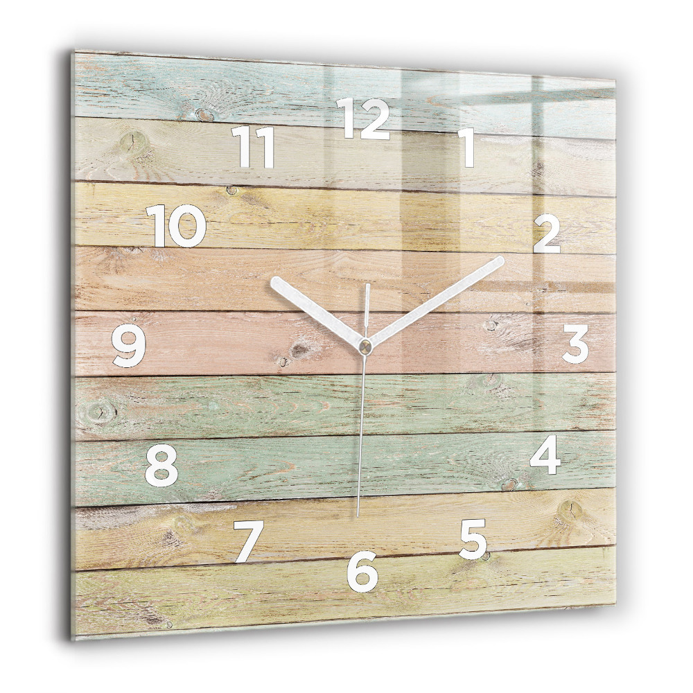 Szögletes fali üvegóra 60x60 Színes táblák