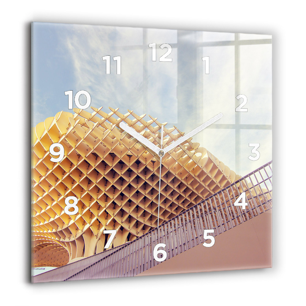 Szögletes üvegóra 60x60 Sevillai kilátó