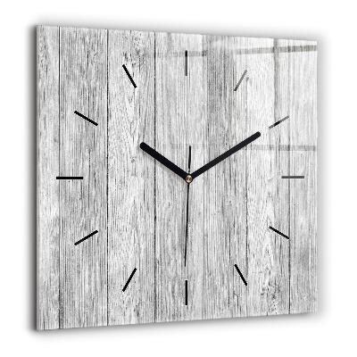 Négyzet alakú üvegóra 60x60 Fából készült panelek