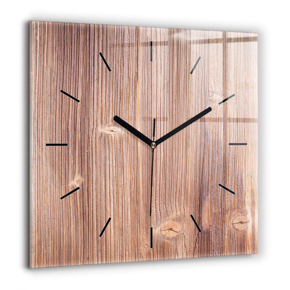 Négyzetes üvegóra 60x60 Paprika