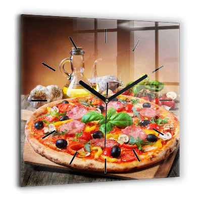 Szögletes üvegóra 60x60 Olaszország kulináris szíve