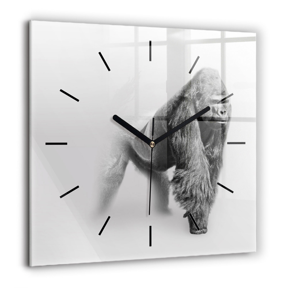 Szögletes üvegóra 60x60 Állati művészeti gyűjtemény