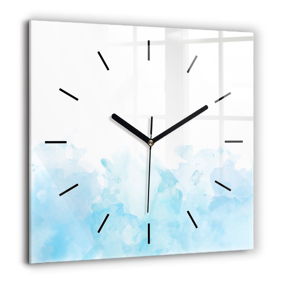 Négyzet alakú üvegóra 60x60 Festett foltok