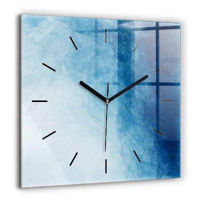 Szögletes fali üvegóra 60x60 Víz absztrakt