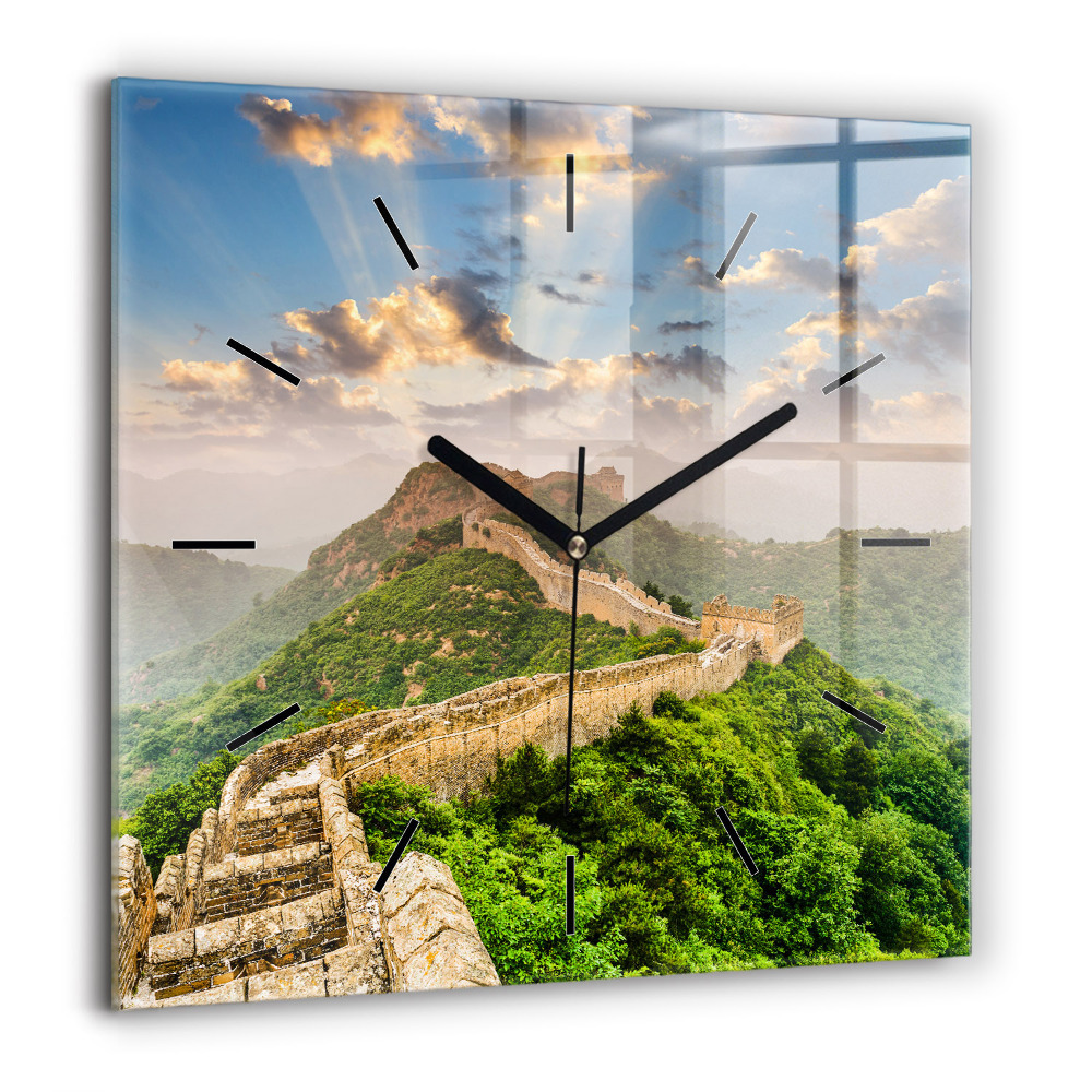 Szögletes fali üvegóra 60x60 Kínai Nagy Fal