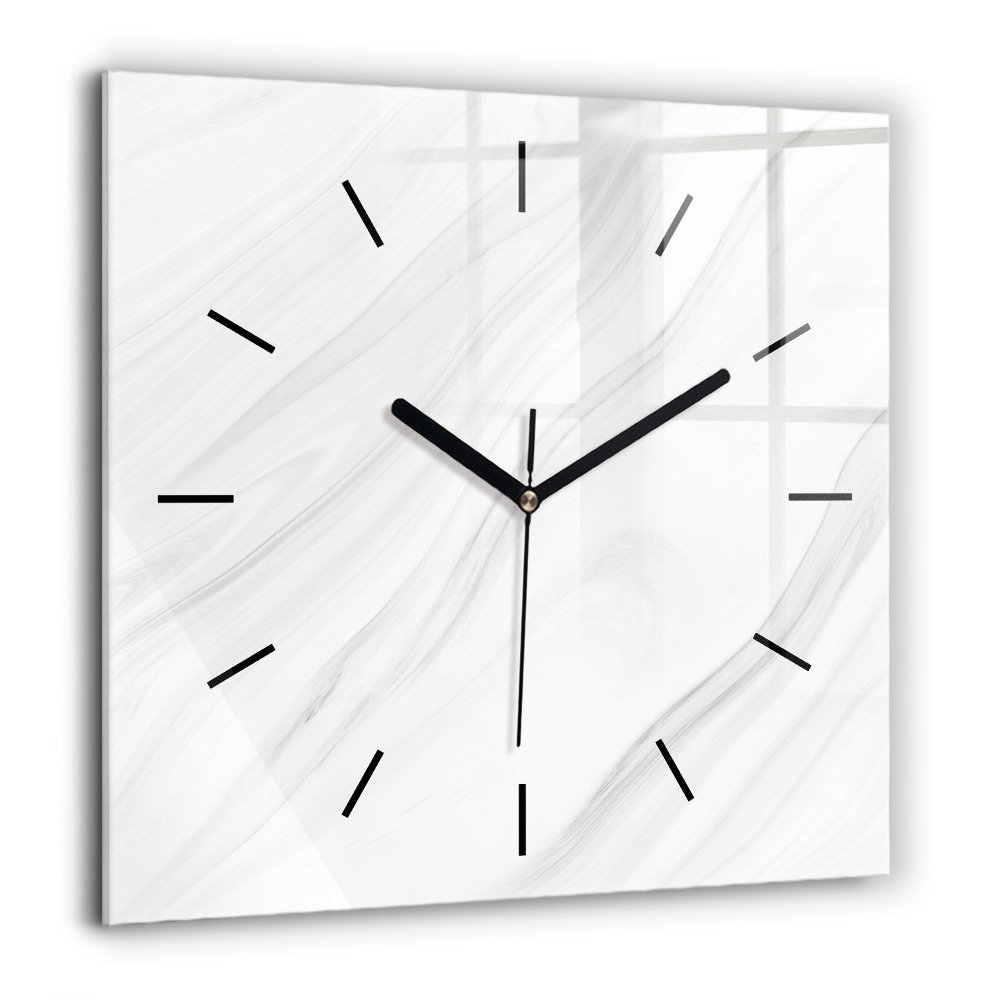 Négyzet alakú üvegóra 60x60 Dekoratív márvány