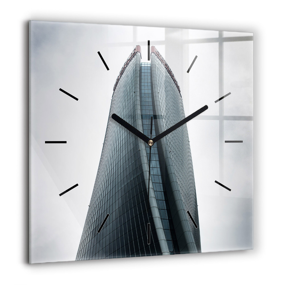 Szögletes üvegóra 60x60 Milánói felhőkarcoló