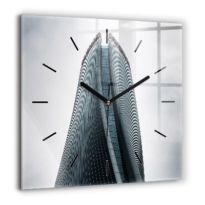 Szögletes üvegóra 60x60 Milánói felhőkarcoló