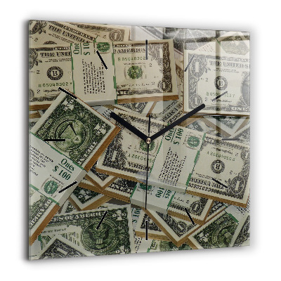 Szögletes fali üvegóra 60x60 1 amerikai dollár