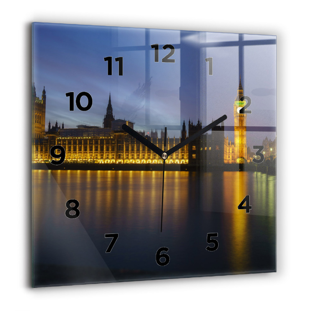 Négyzetes üvegóra 60x60 Winchester palota Londonban