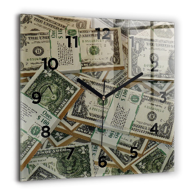 Szögletes fali üvegóra 60x60 1 amerikai dollár