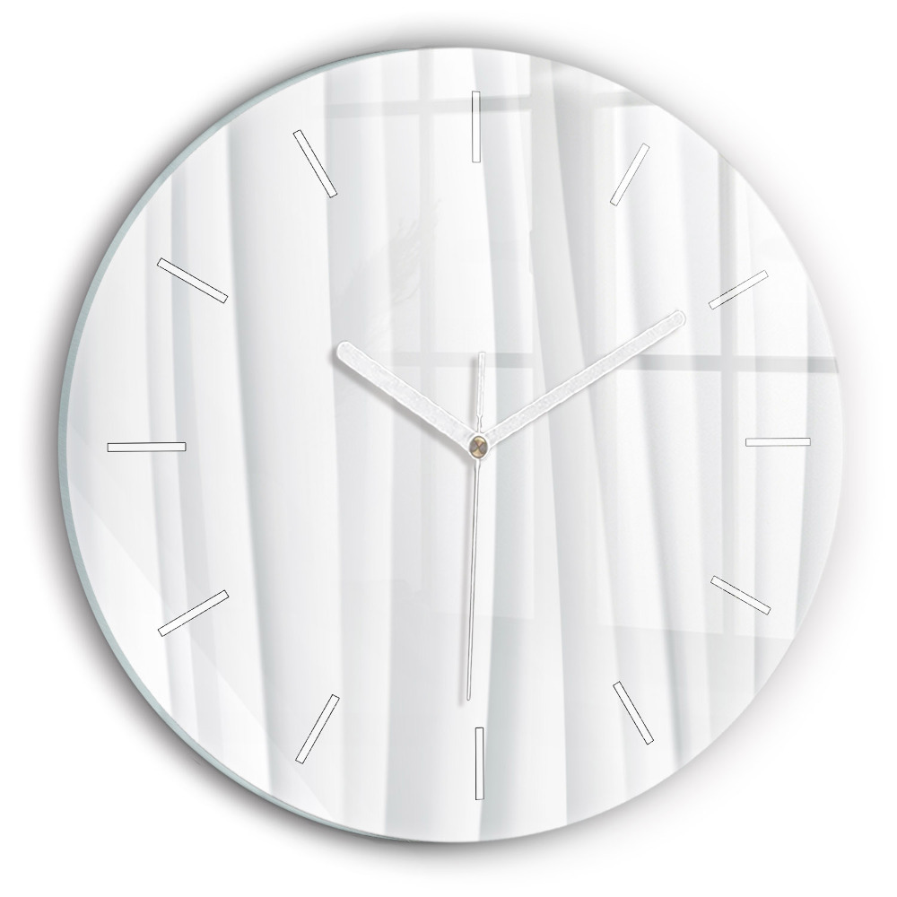 Kerek falióra 30 cm Hullámok textúrája