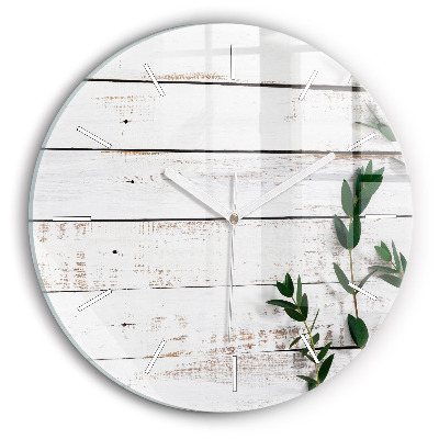 Kerek falióra 30 cm Könnyű fadeszkák
