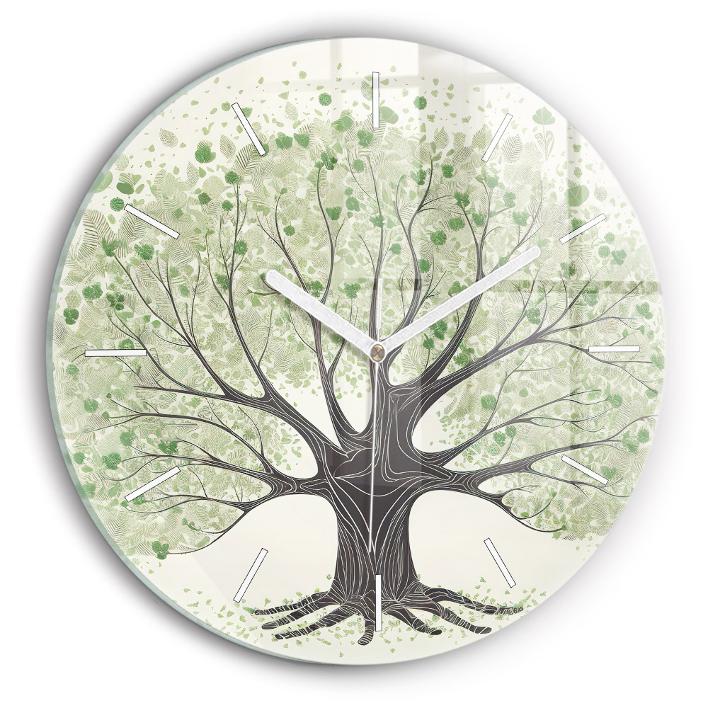 Kerek falióra 30 cm Nagy fa természet
