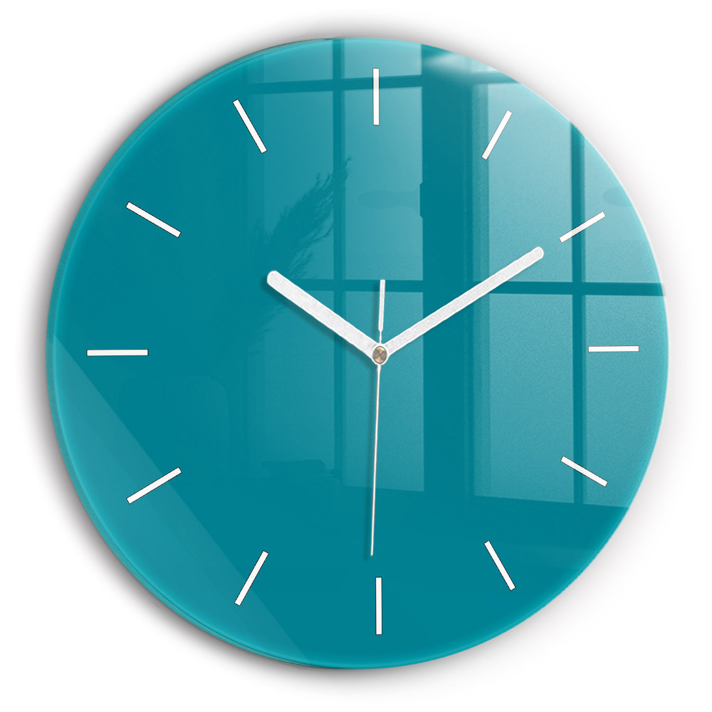 Kerek falióra 30 cm Kék