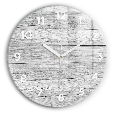 Egyedi üvegóra kerek 30 cm Fa panelek