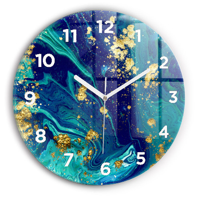 Kerek falióra 30 cm Modern absztrakció