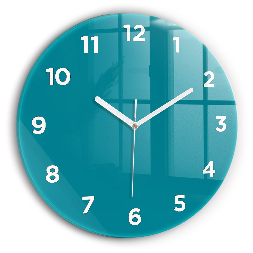 Kerek falióra 30 cm Kék