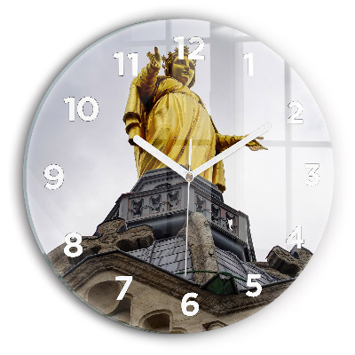 Egyedi üvegóra kerek 30 cm Southportland Skócia