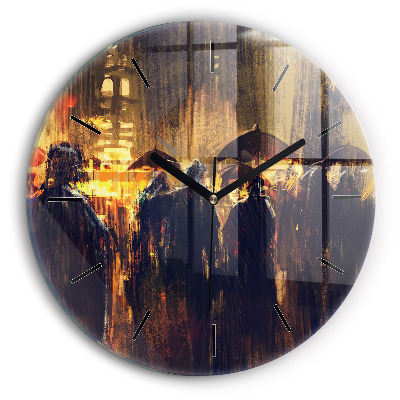 Kerek falióra 30 cm Impresszionizmus a művészetben Piac