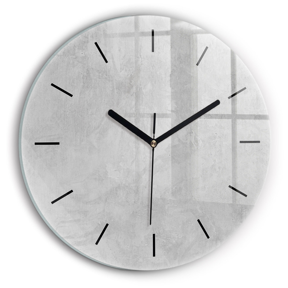 Kerek fali üvegóra 30 cm Kőfal