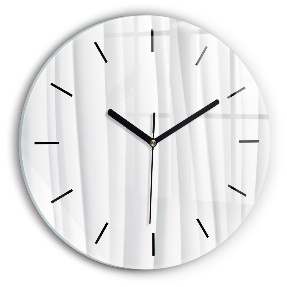 Kerek falióra 30 cm Hullámok textúrája