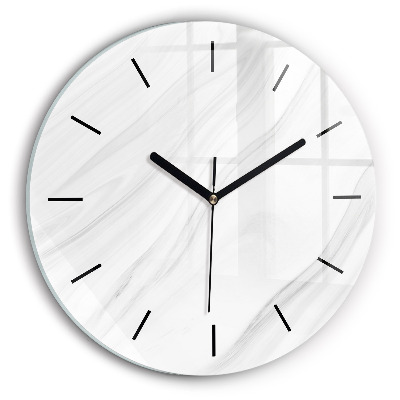 Kerek falióra 30 cm Dekoratív márvány