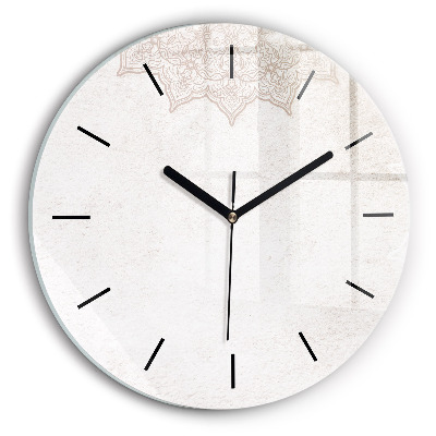 Fali üvegóra kerek 30 cm Dekoratív minta