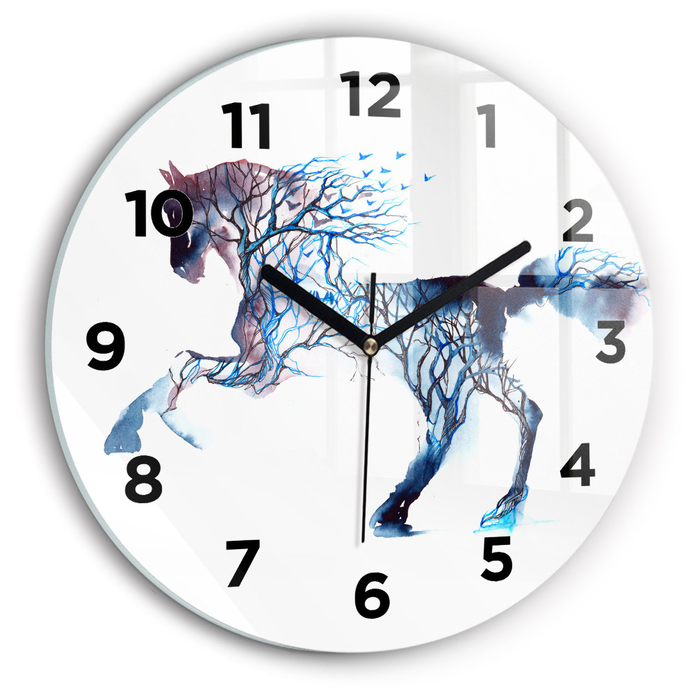 Kerek fali üvegóra 30 cm Az állat természete